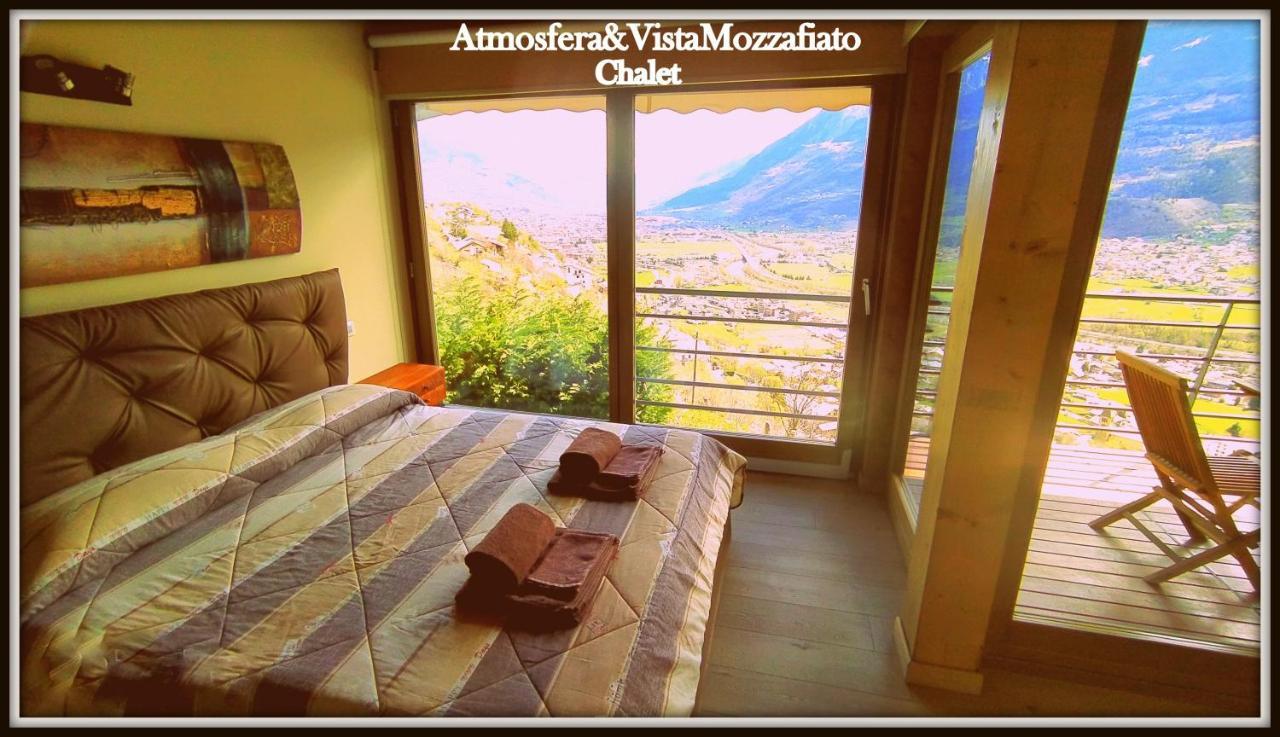 Atmosfera E Vista Mozzafiato Chalets Aosta Zewnętrze zdjęcie