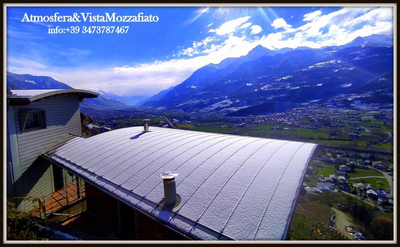 Atmosfera E Vista Mozzafiato Chalets Aosta Zewnętrze zdjęcie