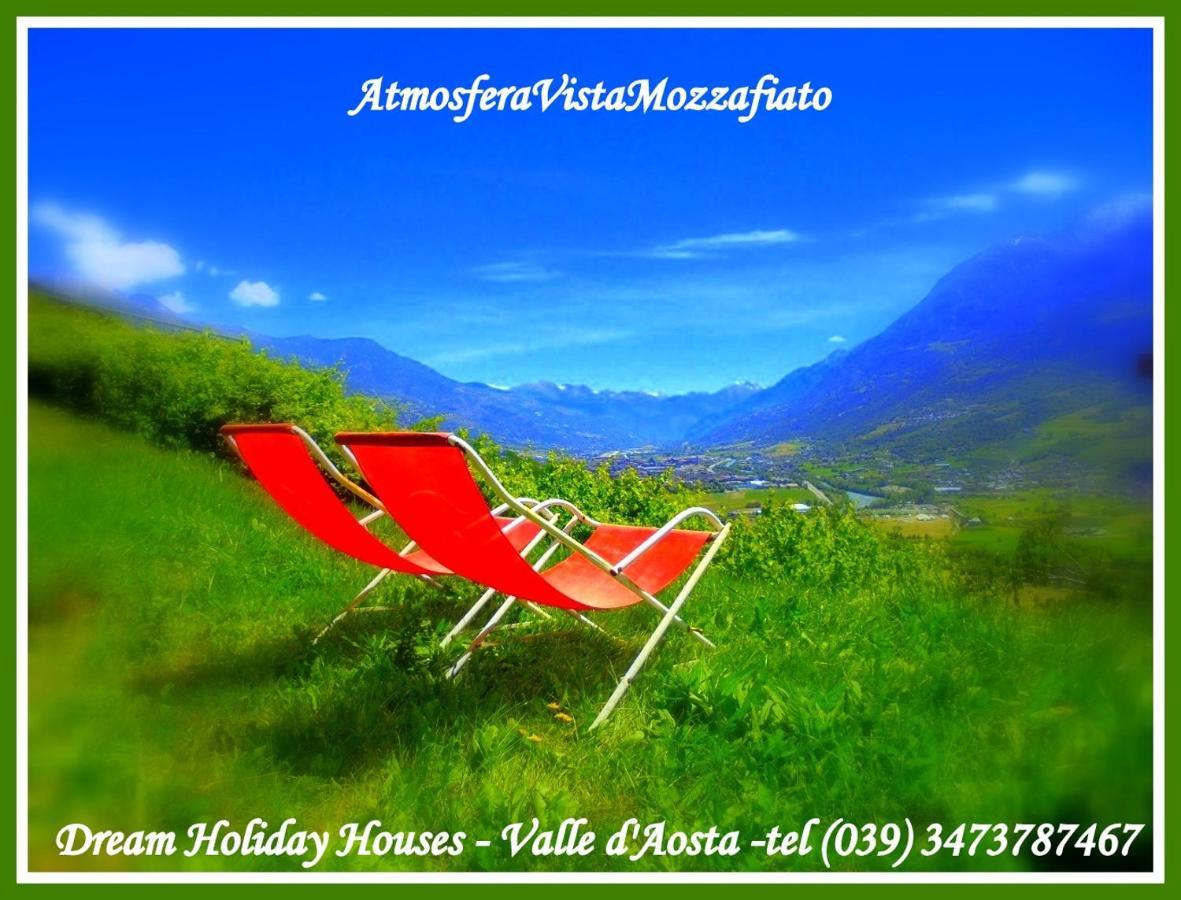 Apartament Atmosfera E Vista Mozzafiato Chalets Aosta Zewnętrze zdjęcie