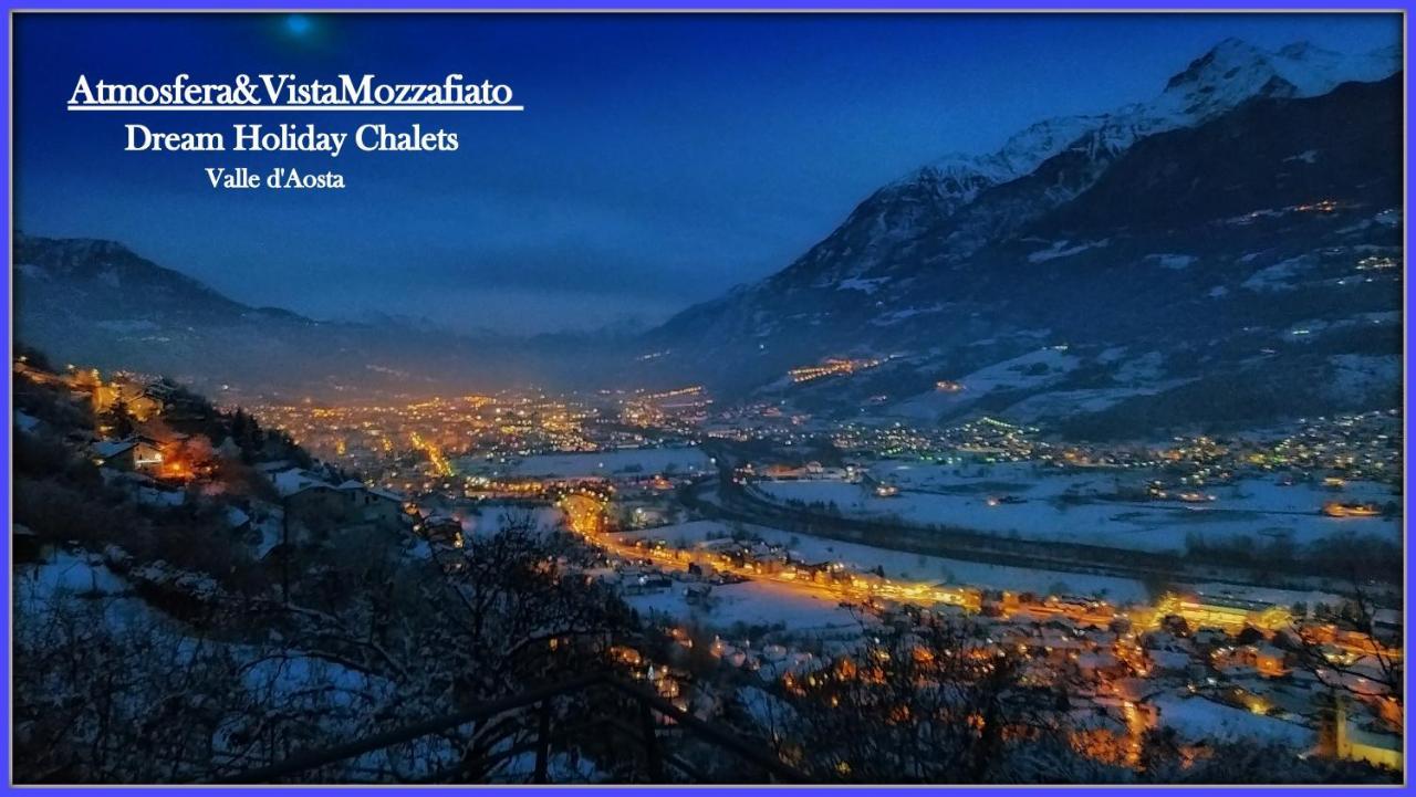 Atmosfera E Vista Mozzafiato Chalets Aosta Zewnętrze zdjęcie